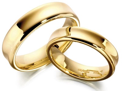 Pair of wedding rings picture